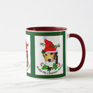 Julgåvor för Cute Beagle Mugg