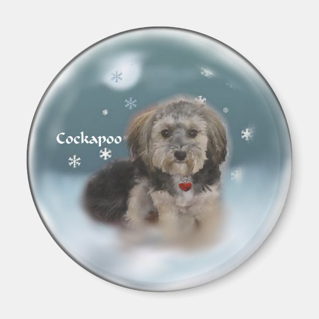 Julgåvor från Cockapoo Magnet (Framsidan)