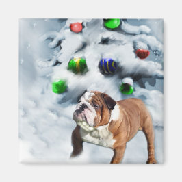 Julgåvor från Engelska Bulldog Magnet