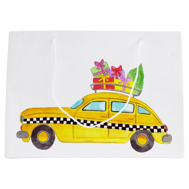 Julgåvor från New York Gult Cab Taxi (Framsidan)