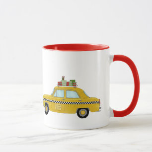 Julgåvor från New York Gult Cab Taxi Mugg