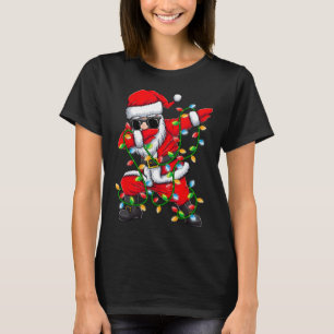 Julgåvor från Santa Julafton Ljus Girls Boys Kids- T Shirt