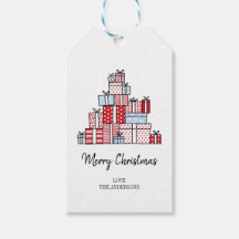 Julgåvor Helgdag Gift-Märkre