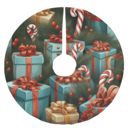 Julgåvor Julgransmatta Borstad Polyester