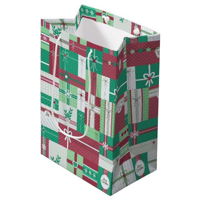 Julgåvor, mosaik, helgdag (Framsidan Vinklad)