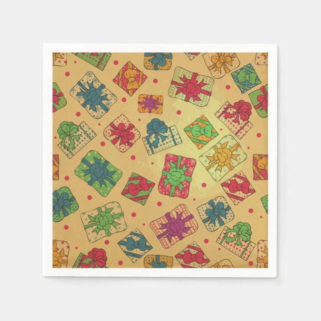 Julgåvor Pappersservett (Framsidan)