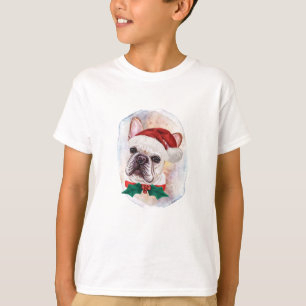 Julgåvor till fransk Bulldog för Hundälskare T Shirt