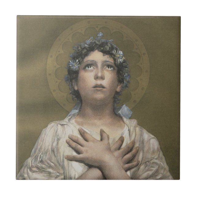 Julgel (av Erulo Eroli) Kakelplatta (Framsidan)