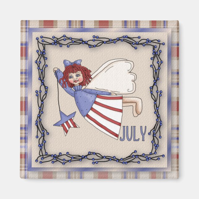 Julgel/Fairy Month Magnet (Framsidan)