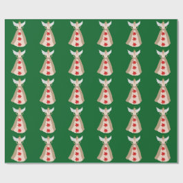 Julgel-Grönt Pappra Presentpapper
