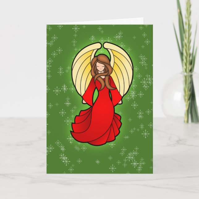 Julgel i Röda Helgkort (Framsida)