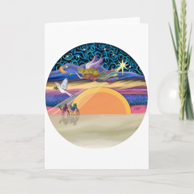 Julgel - lägg till ditt svin helgkort (Framsida)