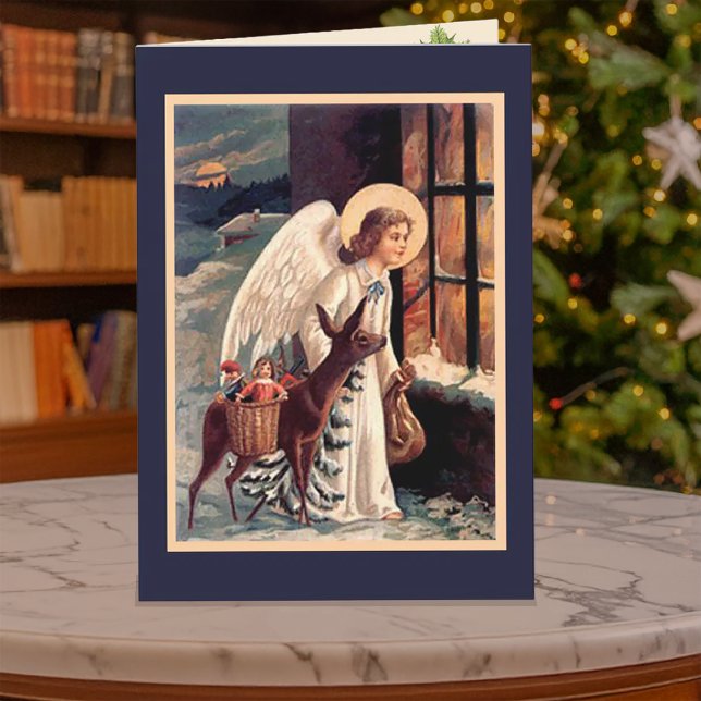 Julgel med Hjort Card Helgkort (Skapare uppladdad)