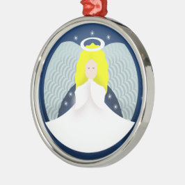 Julgel med Vingar Julgransprydnad Metall