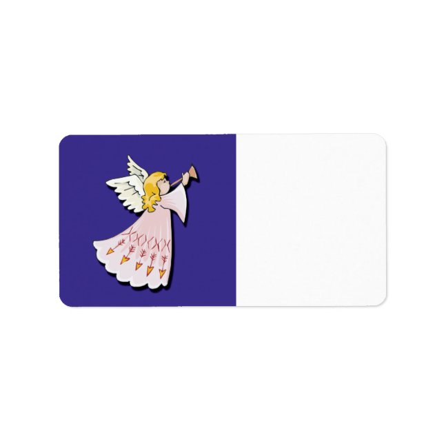 Julgeletikett Adressetikett (Framsidan)