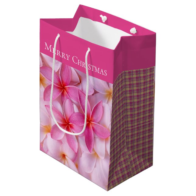 Julgift Bag-God jul Plumeria Play (Framsidan Vinklad)