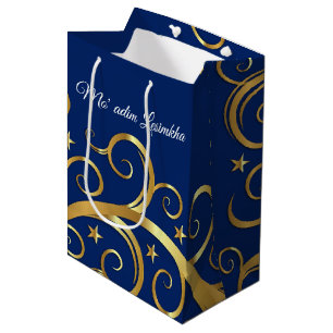 Julgift Bag Majestic Swirls Mo'adim Lesimk