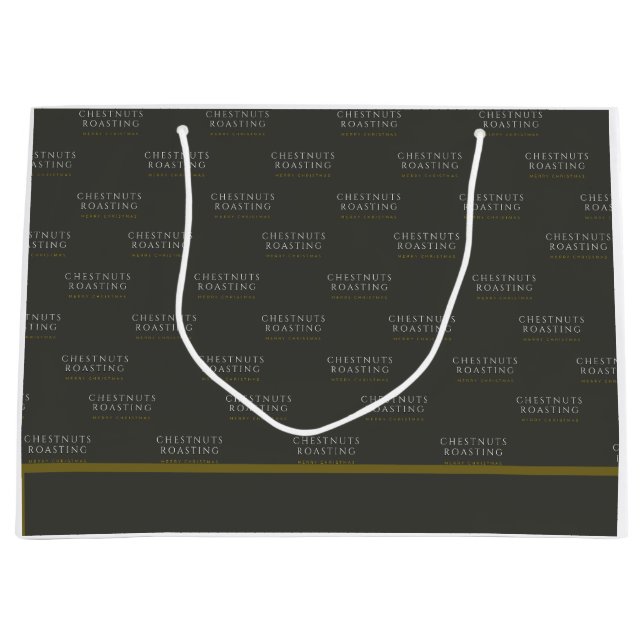 Julgift Bag - Rostning av kastanjer (Framsidan)