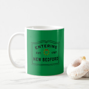 Julgift för nya beduford MORSA-andedräkt Kaffemugg