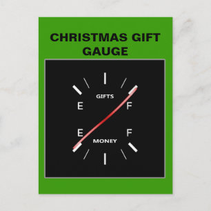 Julgift Gage Helg Vykort