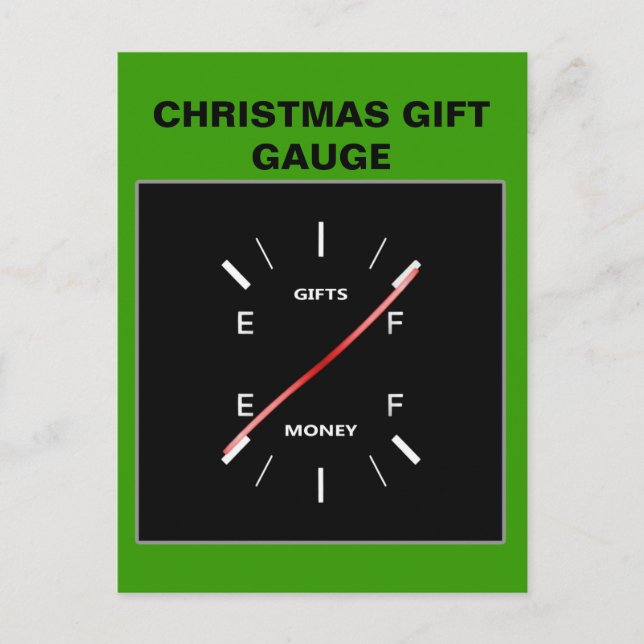 Julgift Gage Helg Vykort (Framsida)