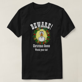 Julgift-Noveltyn CHRISTMAS GOOSE T-Sh T Shirt