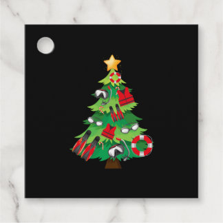 Julgift Swimming Julgran jul G Gåvor Etiketter