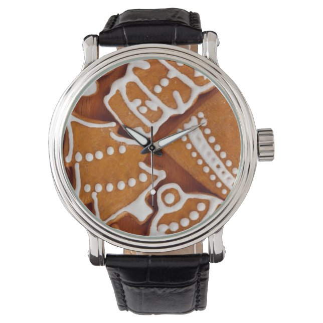 Julgingerbröd Biscuber Armbandsur (Framsida)