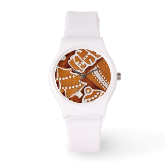 Julgingerbröd Biscuber Armbandsur (Framsida)