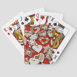 Julgingerbröd Cookies Casinokort
