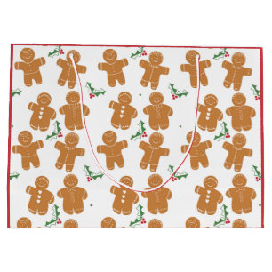 Julgingerbröd Cookies Gift Bag