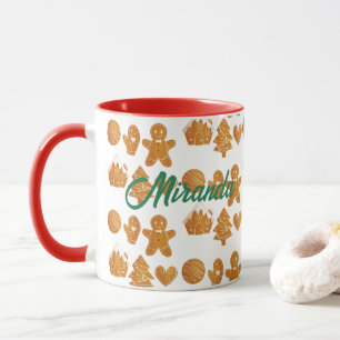 Julgingerbröd Cookies Mugg