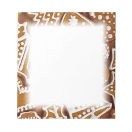 Julgingerbröd Helgdag Cookies Anteckningsblock