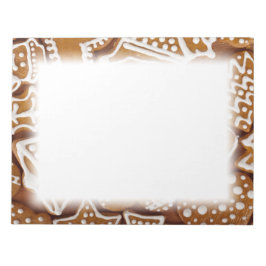 Julgingerbröd Helgdag Cookies Anteckningsblock