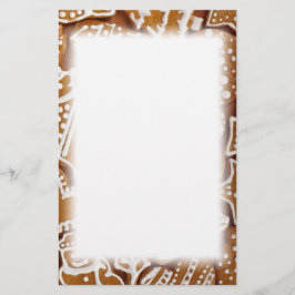 Julgingerbröd Helgdag Cookies Brevpapper