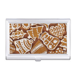 Julgingerbröd Helgdag Cookies Hållare För Visitkort