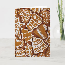 Julgingerbröd Helgdag Cookies Helgkort
