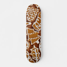 Julgingerbröd Helgdag Cookies Mini Skateboard Bräda 18,7 Cm