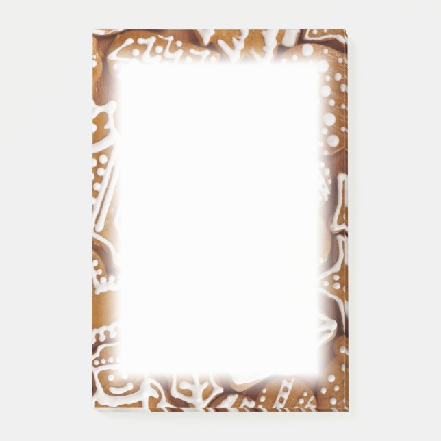 Julgingerbröd Helgdag Cookies Post-it Block (Framsida)