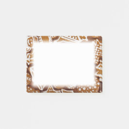 Julgingerbröd Helgdag Cookies Post-it Block