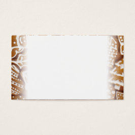 Julgingerbröd Helgdag Cookies Visitkort