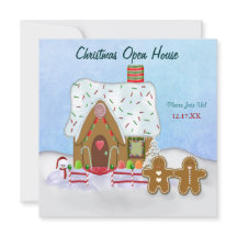 Julgingerbröd - inbjudan till öppet hus