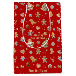 Julgingerbröd Namn Roligt Cute Red