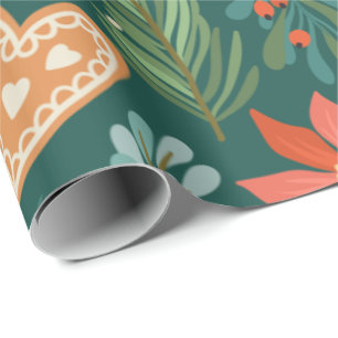 Julgingerbröd Pappra Presentpapper