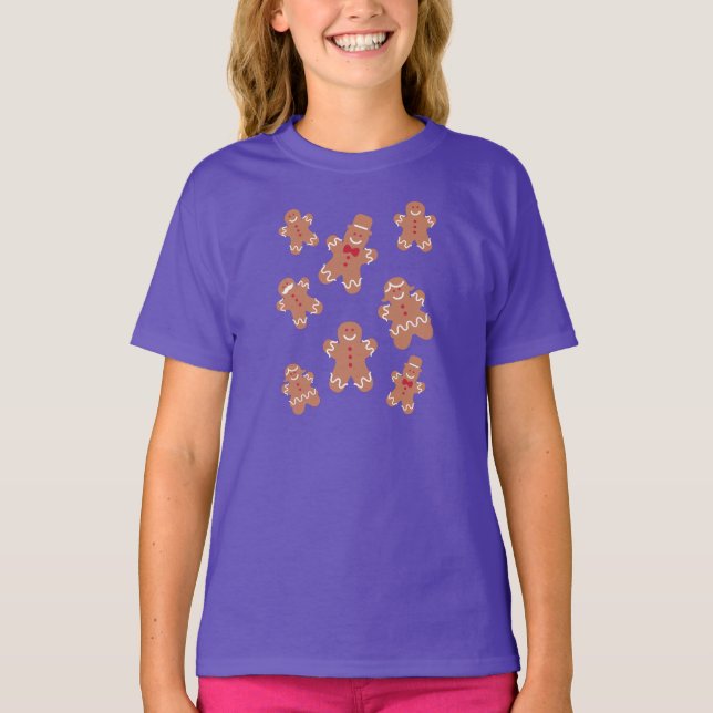 Julgingerbröd T-shirt (Framsida)