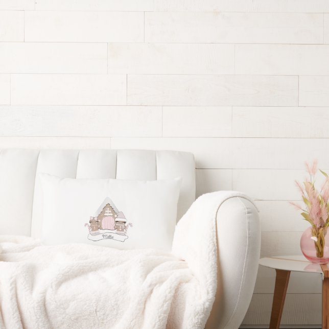 Julgingerbröd Throw Cushion Lumbarkudde (Soffa)