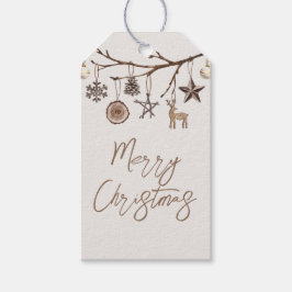 Julgipsen - Märkre Presentetikett