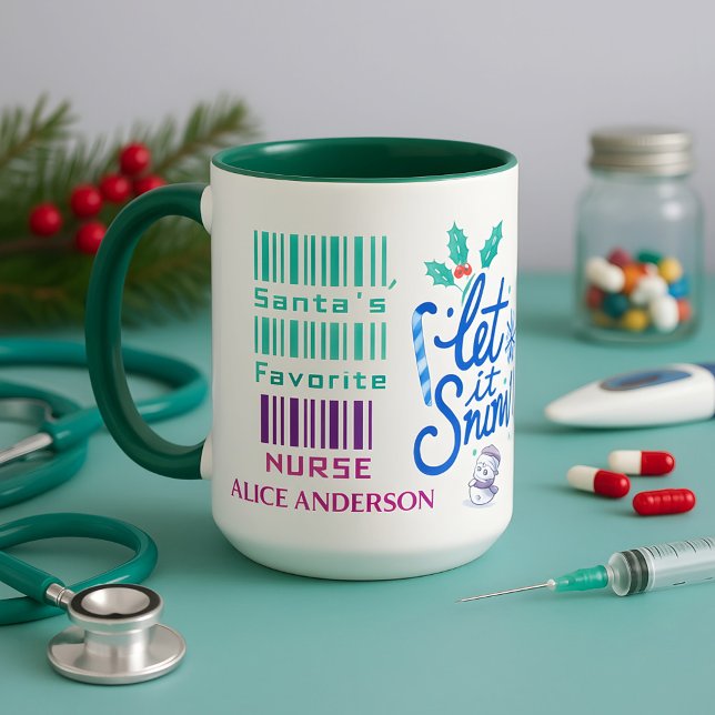 Julgipsens specialnamn för Cute Nurse Mugg (Skapare uppladdad)