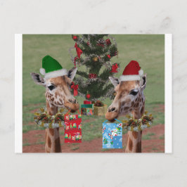 Julgiraff Helg Vykort