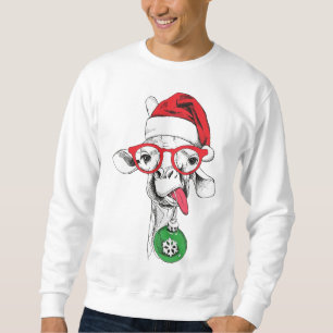 Julgiraff Santa Långärmad Tröja